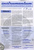 Bulletin N°29 – Juin 2009