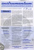 Bulletin N°29 – Juin 2009