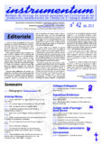Bulletin N°42 – Déc. 2015
